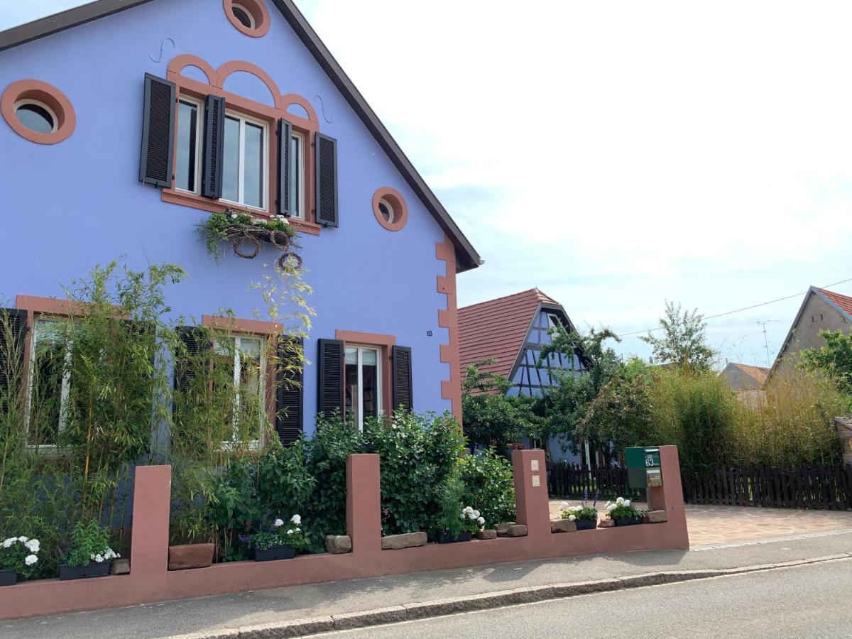 Maison d'hôtes Le nid de cigognes à Menchhoffen Extérieur photo