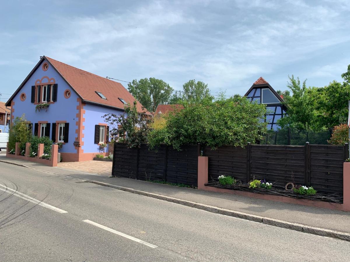 Maison d'hôtes Le nid de cigognes à Menchhoffen Extérieur photo